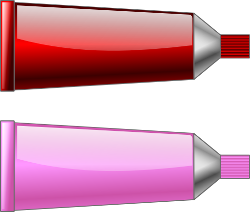 Color Tube Redpink