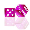 download Dice Icon By Netalloy clipart image with 225 hue color