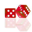 download Dice Icon By Netalloy clipart image with 270 hue color