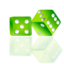 Dice Icon By Netalloy