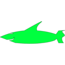 download Sharky clipart image with 135 hue color