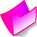 download Folder Blue clipart image with 90 hue color