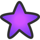 download Gold Star clipart image with 225 hue color