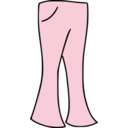 download Bell Bottoms clipart image with 135 hue color