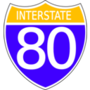 download Interstate Highway Sign clipart image with 45 hue color