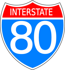 Interstate Highway Sign