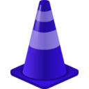 download Construction Cone clipart image with 225 hue color