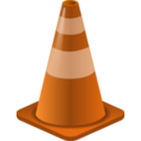 download Construction Cone clipart image with 0 hue color