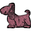 download Basset Hound clipart image with 315 hue color