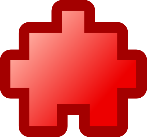 Icon Puzzle2 Red