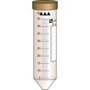 download 50ml Centrifuge Tube clipart image with 180 hue color