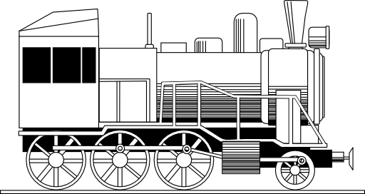 Retro Locomotive