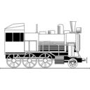 Retro Locomotive