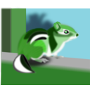 download Cute Chipmunk clipart image with 90 hue color
