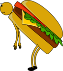 Cartoon Burger