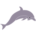 download Dolphin Enrique Meza Remix clipart image with 45 hue color