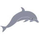 download Dolphin Enrique Meza Remix clipart image with 0 hue color