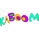 download Kaboom clipart image with 45 hue color