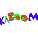 download Kaboom clipart image with 135 hue color