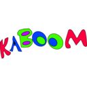 download Kaboom clipart image with 225 hue color