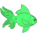 download Fish clipart image with 90 hue color