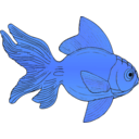 download Fish clipart image with 180 hue color