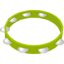 download Tambourine2 clipart image with 225 hue color