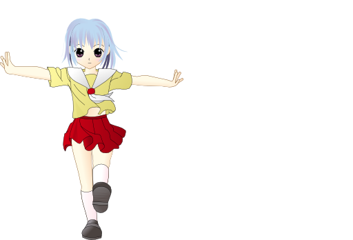 A Walking Girl
