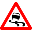 Roadsign Slippery