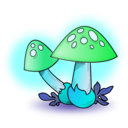 download Mushroom clipart image with 135 hue color