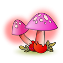 download Mushroom clipart image with 315 hue color