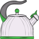 download Teapot clipart image with 90 hue color