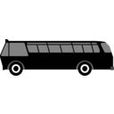 download Bus Side View clipart image with 45 hue color