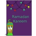 download Ramadan Kareem clipart image with 45 hue color