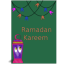 download Ramadan Kareem clipart image with 270 hue color