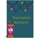 download Ramadan Kareem clipart image with 315 hue color