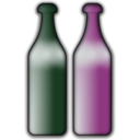 download Bottles clipart image with 270 hue color