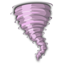 download Tornado clipart image with 90 hue color