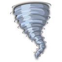 download Tornado clipart image with 0 hue color