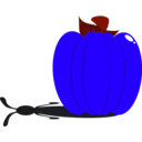 download Rabbit Pumpkin clipart image with 225 hue color