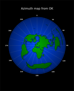 Azimuth Map