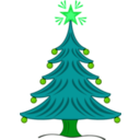 download Sapin 03 Xmas clipart image with 90 hue color