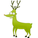 download Rudolf clipart image with 45 hue color