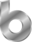 Effect Letters Alphabet Silver
