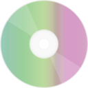 download Rainbow Cd clipart image with 90 hue color