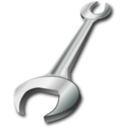 download Wrench clipart image with 180 hue color