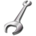 download Wrench clipart image with 315 hue color