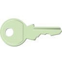 download Key clipart image with 45 hue color