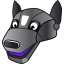 download Robot Dog clipart image with 270 hue color