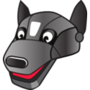 download Robot Dog clipart image with 0 hue color